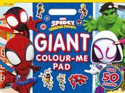 Marvel Spidey and his Amazing Friends: Giant Colour-Me pad (en Inglés)