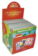 100 Mini Actividades Con Pegatinas Plateadas Estuc