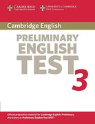 Cambridge Preliminary English Test. Student's Book. Per le Scuole Superiori: Cambridge Preliminary English Test 2nd 3 Student's Book: Examination. Esol Examinations (Pet Practice Tests) (en Inglés)
