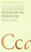 Historia de las Bibliotecas
