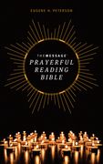 The Message Prayerful Reading Bible (Hardcover) (en Inglés)