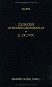 colección de hechos memorables o el erudito - cayo julio solino - rba libros