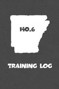Training Log: Arkansas Training Log for tracking and monitoring your training and progress towards your fitness goals. A great triat (en Inglés)
