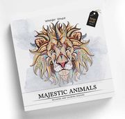Majestic Animals: Colouring Books for Adults with Tear Out Sheets (en Inglés)