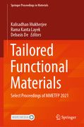Tailored Functional Materials: Select Proceedings of Mmetfp 2021 (en Inglés)