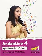 Andantino 4 (Projecte Far): Música. Segon Cicle de Primària 2n Curs - 9788415390848 [Comunidad Valenciana] (en Valenciano)