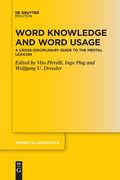 Word Knowledge and Word Usage (en Inglés)