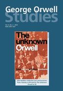 George Orwell Studies Vol.6 No.2 (en Inglés)
