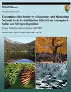 Evaluation of the Sensitivity of Inventory and Monitoring National Parks to Acidification Effects from Atmospheric Sulfur and Nitrogen Deposition: Upp (en Inglés)