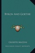 byron and goethe (en Inglés)