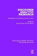 Discourse Analytic Research: Repertoires and Readings of Texts in Action (en Inglés)