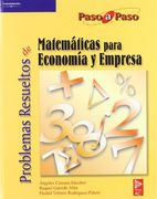 Problemas Resueltos de Matemáticas Para Economía y Empresa