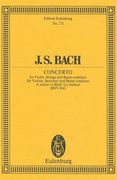 violin concerto no. 1, bwv 1041: in a minor (en Inglés)