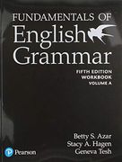 Fundamentals of English Grammar Workbook a With Answer Key, 5e