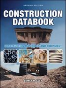 Construction Databook: Construction Materials and Equipment (en Inglés)