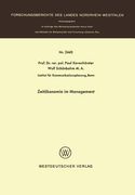 Zeitökonomie Im Management (en Alemán)