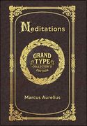 Large Print - Meditations - Grand Type Collector's Edition - Matte Hardcover with Dust Jacket (en Inglés)