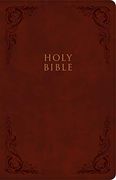 Kjv Large Print Personal Size Reference Bible, Burgundy (en Inglés)