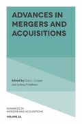 Advances in Mergers and Acquisitions (Advances in Mergers and Acquisitions, 22) (en Inglés)