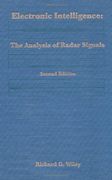 Electronic Intelligence: The Analysis of Radar Signals Second Edition (Artech House Radar Library (Hardcover)) (en Inglés)