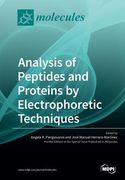 Analysis of Peptides and Proteins by Electrophoretic Techniques (en Inglés)