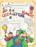 Giochi - Lettere - Numeri: Imparare a scrivere linee, Lettere e numeri con enigmistica e giochi educativi per bambini 3-6 anni: Trova le differen (en Italiano)