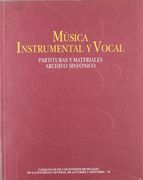 Musica Instrumental Y Vocal (in Spanish)