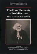 The Four Elements of Architecture and Other Writings Paperback (Res Monographs in Anthropology and Aesthetics) (en Inglés)