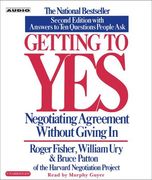 getting to yes,negotiating agreement without giving in (Audio CD) (en Inglés)