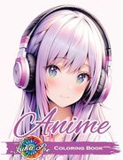 Anime Coloring Book for Adults: Featuring Cute and Unique Manga Characters - a Relaxing art Collection for Teens, Girls, and Grown-Ups With Beautiful. Scenes - Perfect Gift for Every Occasion (en Inglés)