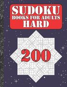 Sudoku books for adults hard: 200 Sudokus from hard with solutions for adults Gifts Sudoku hard book Galaxy Sky Lover adults, kids (en Inglés)