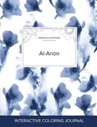 Adult Coloring Journal: Al-Anon (Mandala Illustrations, Blue Orchid) (en Inglés)