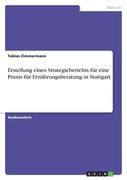 Erstellung eines Strategieberichts für eine Praxis für Ernährungsberatung in Stuttgart (en Alemán)