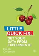 Get Your Data from Experiments: Little Quick Fix (en Inglés)