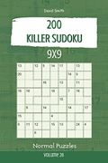 Killer Sudoku - 200 Normal Puzzles 9x9 Vol. 28 (libro en Inglés) - Smith, David - Independently Published