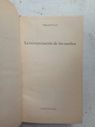 La interpretacion de los sueños (in Spanish)