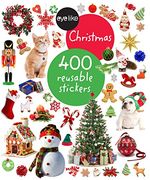 Eyelike Stickers: Christmas: 400 reusable stickers (en Inglés)