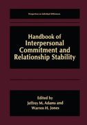 Handbook of Interpersonal Commitment and Relationship Stability (en Inglés)