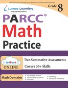 PARCC Test Prep: 8th Grade Math Practice Workbook and Full-length Online Assessments: PARCC Study Guide (en Inglés)