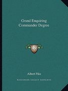 grand enquiring commander degree