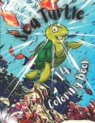 Sea Turtle Coloring Book: For Kids and Adults with Fun, Easy, and Stress-relief, Coloring Book For Grown-ups (en Inglés)