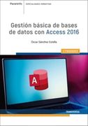 Gestión Básica de Bases de Datos con Access 2016: Ctrd0003