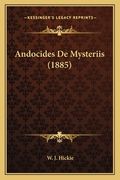 Andocides De Mysteriis (1885) (en Latin)