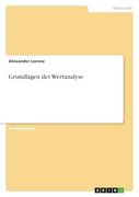 Grundlagen der Wertanalyse (en Alemán)