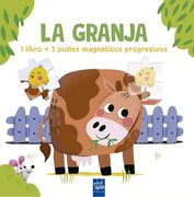 Lee y Juega con Puzles Magnéticos. La Granja: 1 Libro y 3 Puzles Magnéticos Progresivos