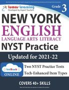 New York State Test Prep: Grade 3 English Language Arts Literacy (ELA) Practice Workbook and Full-length Online Assessments: NYST Study Guide (en Inglés)