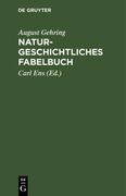 Naturgeschichtliches Fabelbuch: Nebst Einem Anhange (en Alemán)