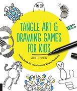 Tangle art and Drawing Games for Kids: A Silly Book for Creative and Visual Thinking (en Inglés)