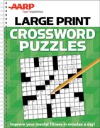 AARP Large Print Crossword Puzzles (en Inglés)