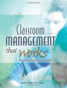 classroom management that works,research-based strategies for every teacher (en Inglés)